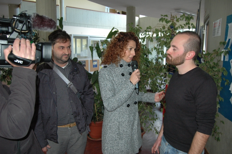 Luca Menichelli e Vittorio De Iuliis intervistati al convegno di Vannoni